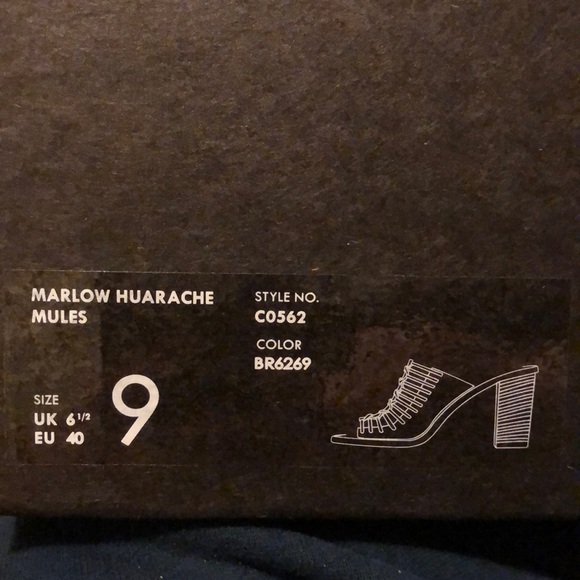 J Crew ‘Marlow Huarache Mules’ - Picture 6 of 7